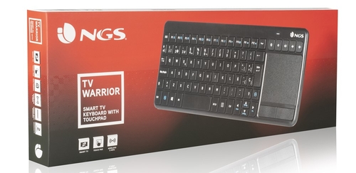 NGS TV WARRIOR Negro - Teclado Inalámbrico