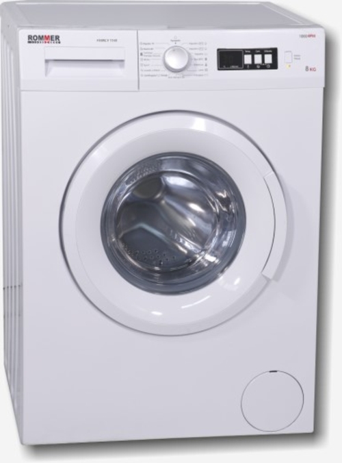 ROMMER FAMILY 1148 Blanco - Lavadora Carga Frontal 8KG 1000RPM