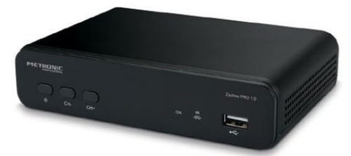Reproductor Engel L-TDT T2 HD RT-5130 PVR USB, color Negro