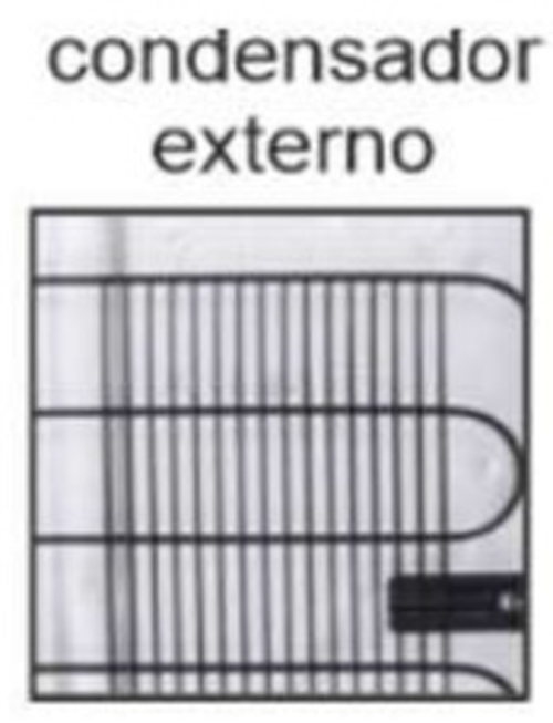 ROMMER FCE-322 Blanco - Frigorífico Combi Cíclico
