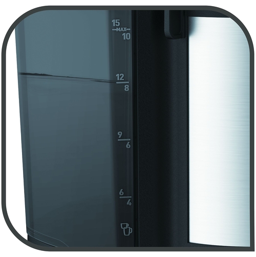 MOULINEX FG-370811 Negro-INOX - Cafetera de Goteo 1000W