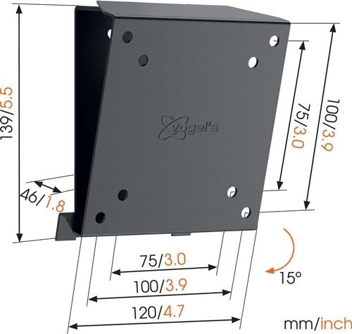 VOGELS MA-1010 Negro - Soporte TV 17"-26"