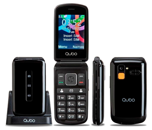Qubo P-210-BK Negro - Móvil 2,8" 32GB