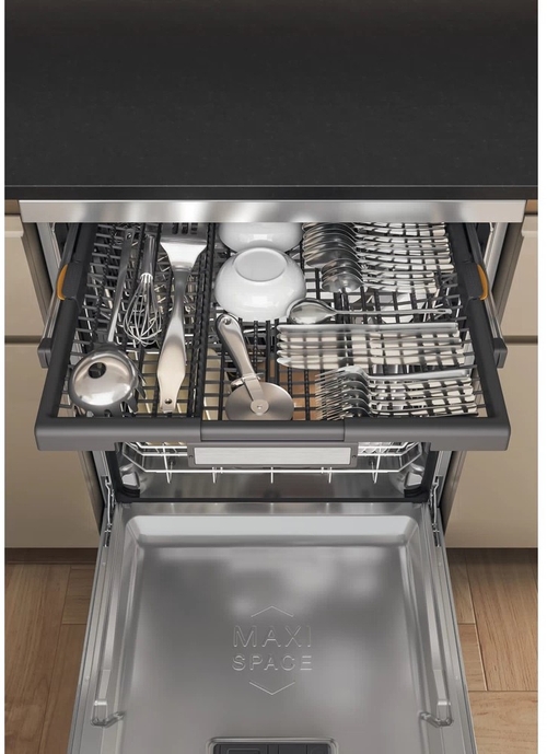 WHIRLPOOL W7F HS51 X INOX-Negro - Lavavajillas 60CM 15 Servicios