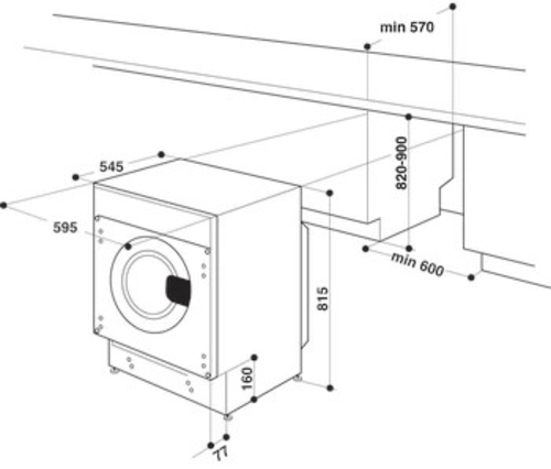 INDESIT BI WDIL 861485 EU Blanco - Lavadora Secadora 8KG / 6 KG 1400RPM