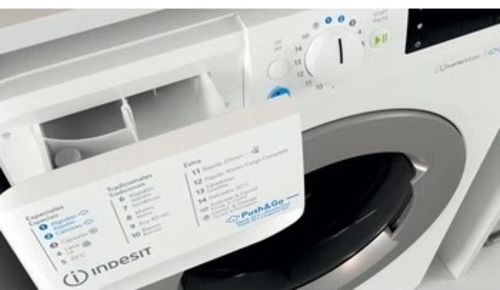 INDESIT BWE 101496X WSV SPT Blanco - Lavadora Carga Frontal 10KG 1400RPM