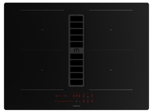 MEPAMSA INDU MAX BK 70 340.0711.221 Recirculación Negro - Vitrocerámica de Inducción + Extractor