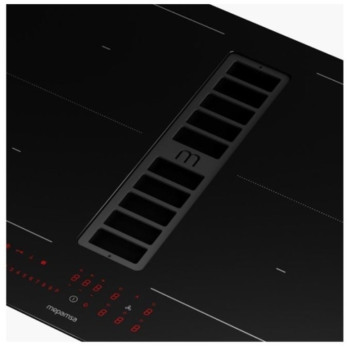 MEPAMSA INDU MAX BK 70 340.0711.221 Recirculación Negro - Vitrocerámica de Inducción + Extractor
