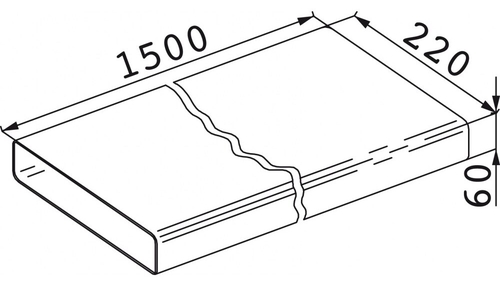 MEPAMSA TUBO TR 1500 112.0040.336  Blanco - Accesorio Campana