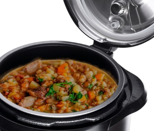MAGEFESA MGF- 6402 INOX-Negro - Olla a Presión Eléctrica 6L