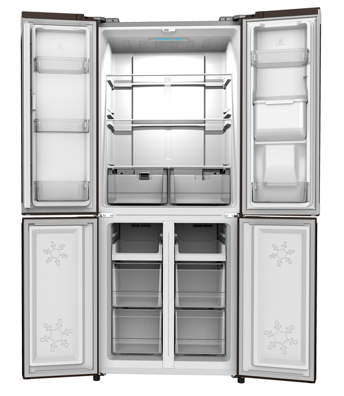 Frigorífico Americano KROMSLINE KF-4P-80-DDIX INOX No Frost 
