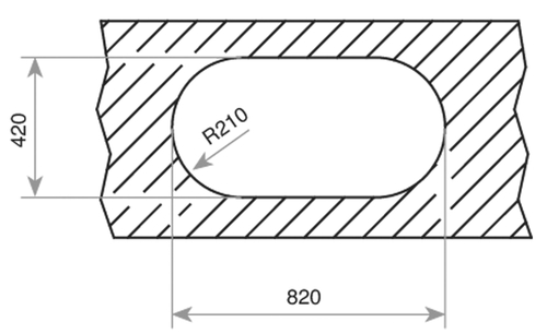 Fregadero Teka  DR 80 1C 1E Derecha 1 Seno Acero Austenítico