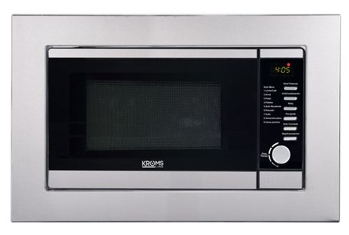 KROMSLINE KVI-3FI-B3 + KHI-405-G INOX - Conjunto Vitrocerámica de Inducción + Horno + Microondas KMM-20-DX