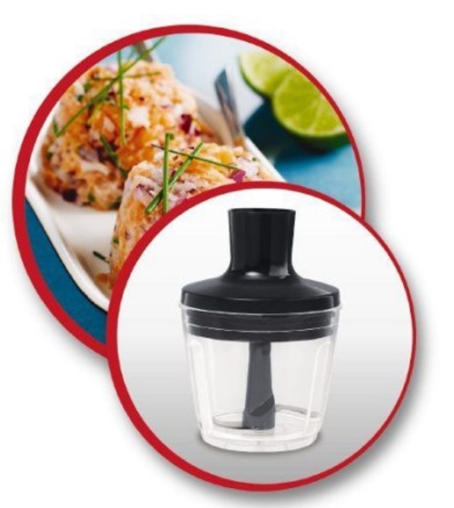 MOULINEX DD-655-D10 Gris - Batidora de Mano 1000W