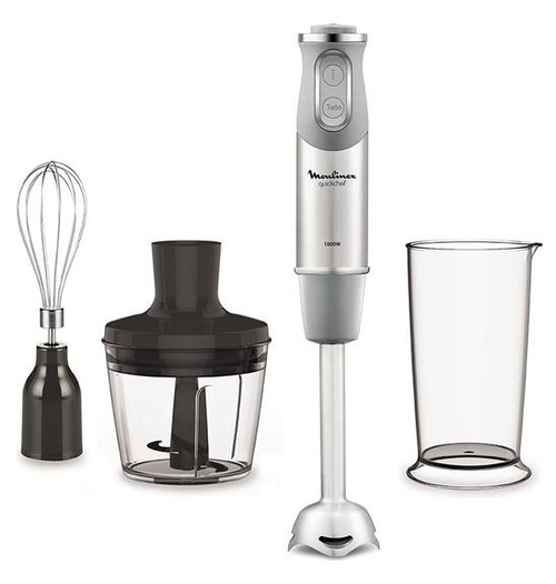 MOULINEX DD-655-D10 Gris - Batidora de Mano 1000W
