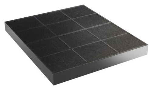 TEKA C1RTK Cuadrado - Filtro de Carbón Activo Negro