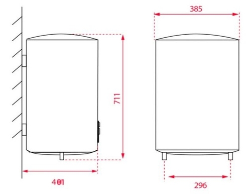 TEKA EWH-50-DHH Blanco - Termo Eléctrico  46L