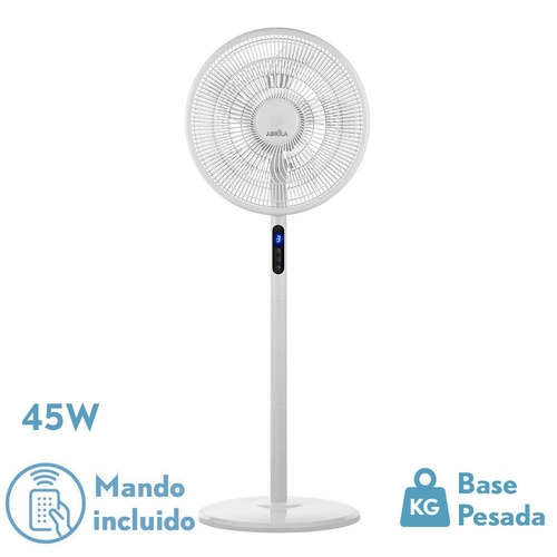 Abrila ICONO Blanco - Ventilador de Pie 45W