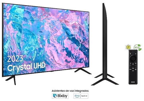SAMSUNG TU43CU7175 Negro - TV 43" 4K UDM  Smart TV