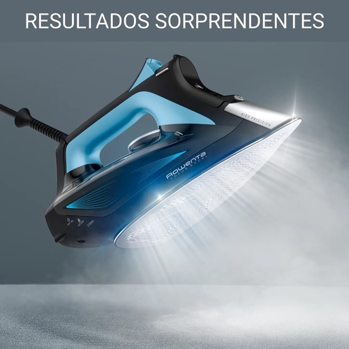 ROWENTA DW-5310-D1 Negro-Azul - Plancha de Vapor 2700W
