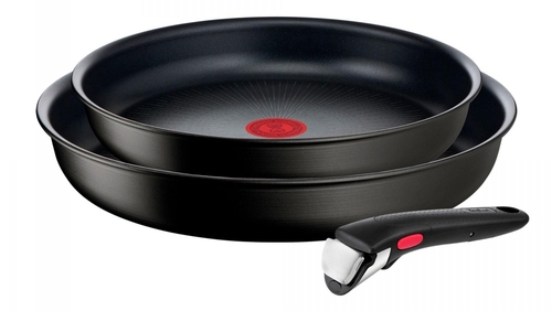 TEFAL INGENIO l7639243 Negro - Set de Sartenes 22-26CM