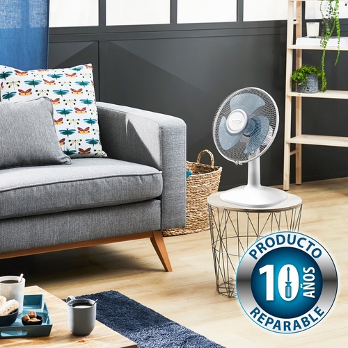 ROWENTA VU-2330 Blanco - Ventilador de Sobremesa 35W