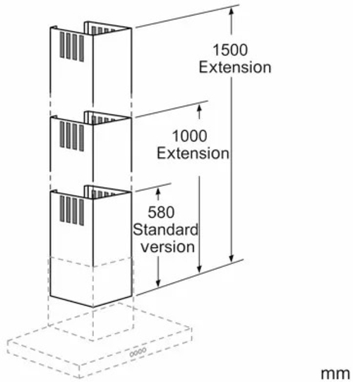 BALAY LZ12365 - Tubo Superior INOX