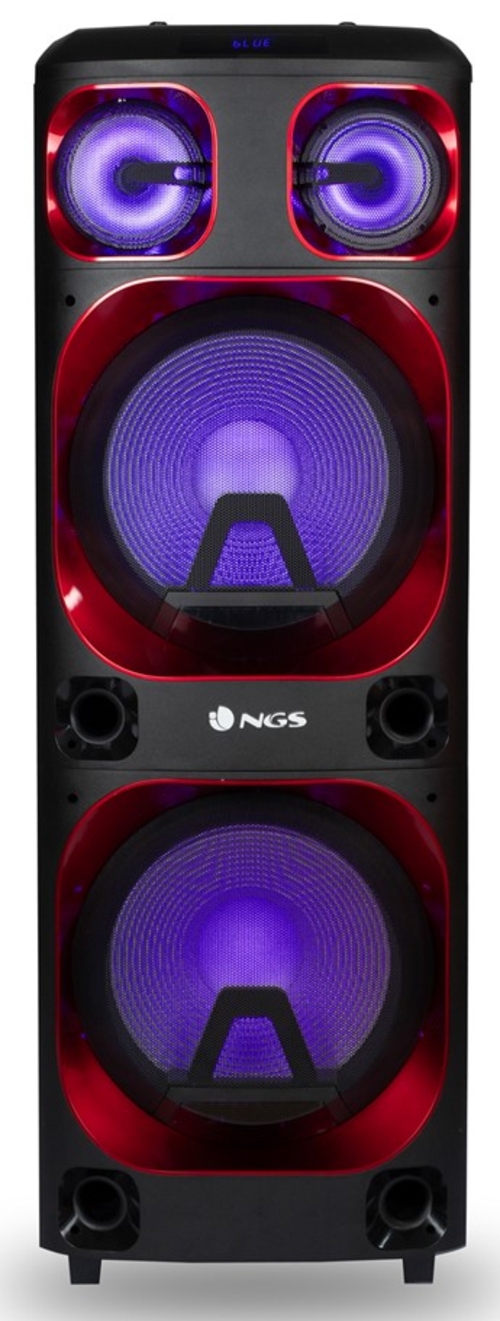 NGS WILD SKA 2 Negro - Altavoz Portátil 800W