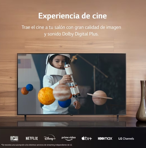LG 65UR78006LK Negro - TV 65" 4K UHD SMART TV