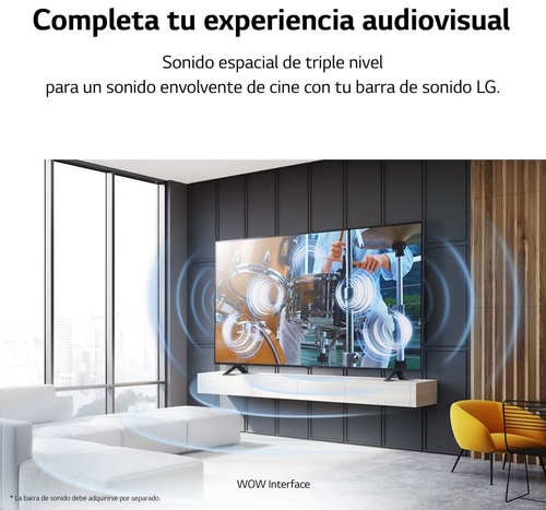 LG 65UR78006LK Negro - TV 65" 4K UHD SMART TV