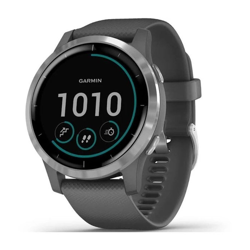 GARMIN VIVOACTIVE 4 Gris Plata - Reloj Deportivo 45 MM GPS