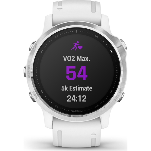 Reacondicionado - GARMIN Fenix 6S Plata/Blanco - Reloj Deportivo 