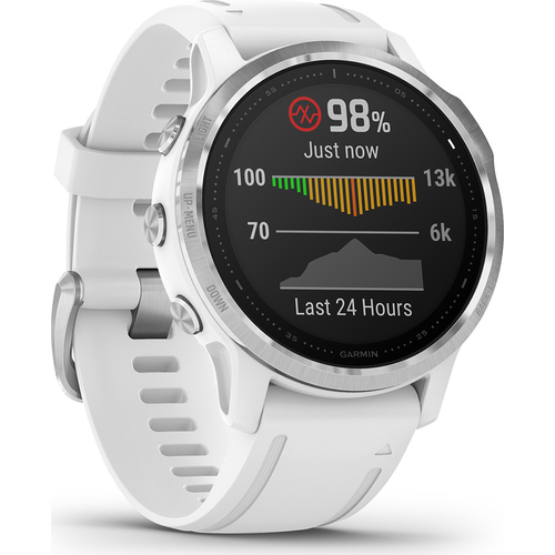 Reacondicionado - GARMIN Fenix 6S Plata/Blanco - Reloj Deportivo 