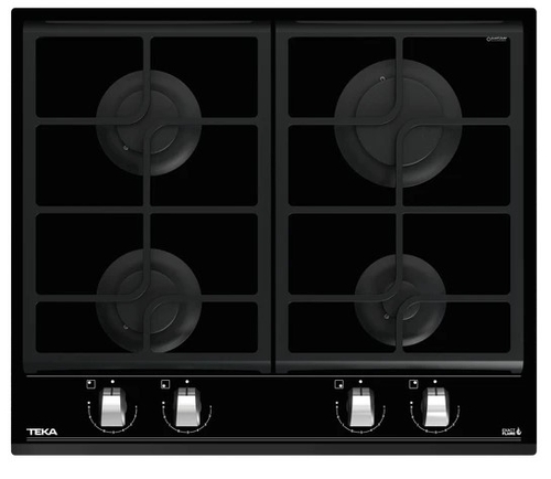 TEKA EXACT FLAME GZC-64300-XBN Negro - Placa de Gas 60CM Gas Natural