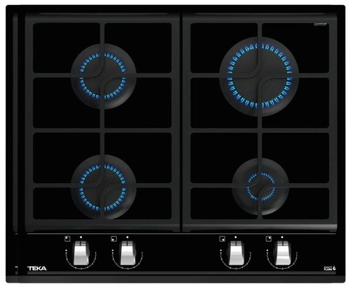 TEKA EXACT FLAME GZC-64300-XBN Negro - Placa de Gas 60CM Gas Natural