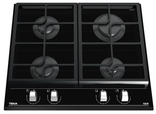 TEKA EXACT FLAME GZC-64300-XBN Negro - Placa de Gas 60CM Gas Natural