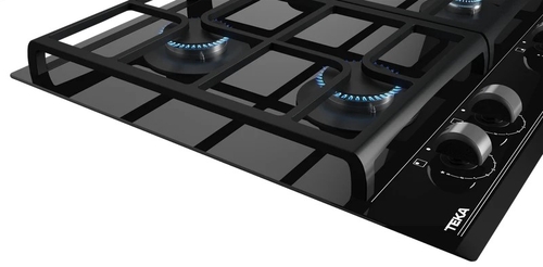 TEKA EXACT FLAME GZC-64300-XBN Negro - Placa de Gas 60CM Gas Natural