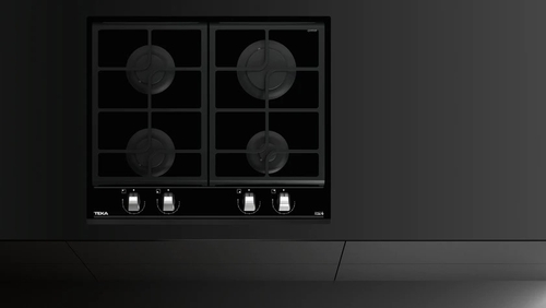TEKA EXACT FLAME GZC-64300-XBN Negro - Placa de Gas 60CM Gas Natural