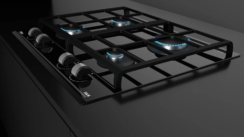 TEKA EXACT FLAME GZC-64300-XBN Negro - Placa de Gas 60CM Gas Natural