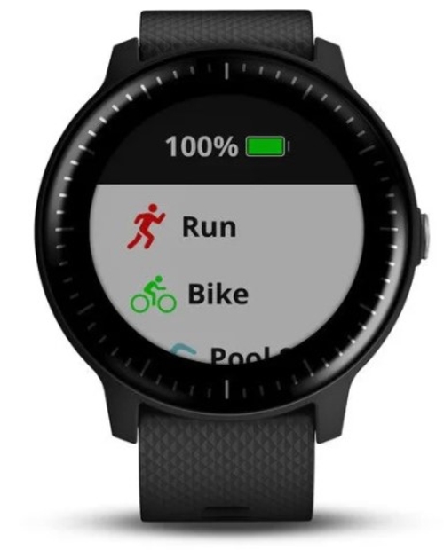 GARMIN VIVOACTIVE 3 Negro- Plata - Reloj Deportivo 43MM GPS