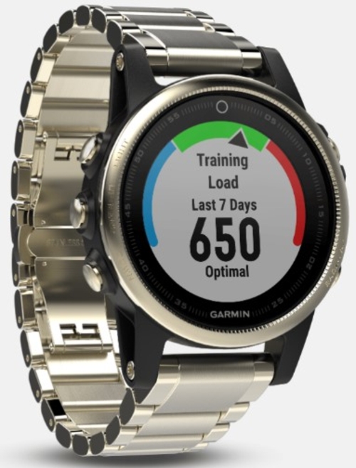 GARMIN FENIX 5S Zafiro-Dorado - Reloj Deportivo 42MM GPS