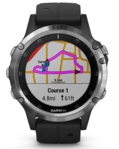 GARMIN FENIX 5 PLUS Plata - Reloj Deportivo 47MM GPS