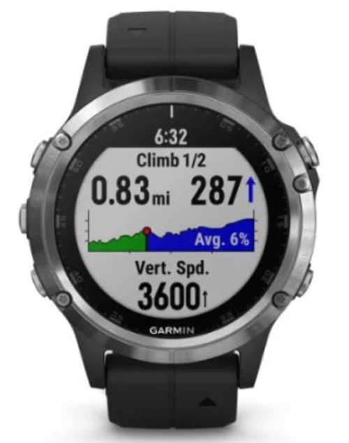 GARMIN FENIX 5 PLUS Plata - Reloj Deportivo 47MM GPS