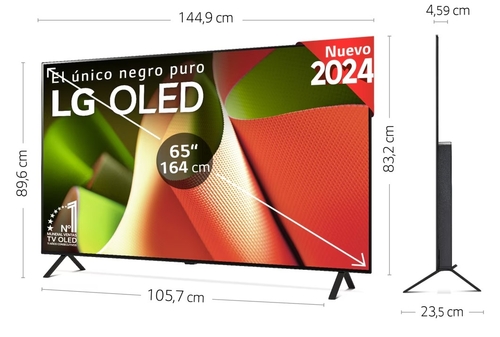 LG OLED65B46LA Negro - TV 65" 4K Smart TV