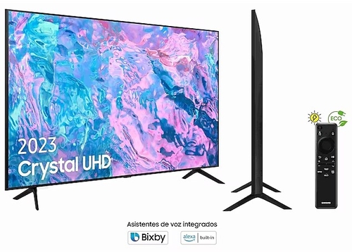 SAMSUNG TU55CU7105 Negro - TV 55" UHD Smart TV