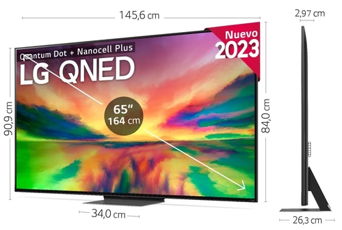 LG 65QNED826RE Negro - TV 65" HDR10 Smart TV
