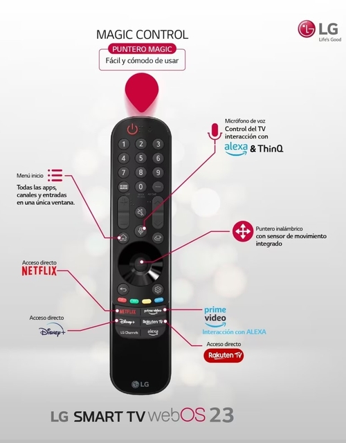 LG 65QNED826RE Negro - TV 65" HDR10 Smart TV
