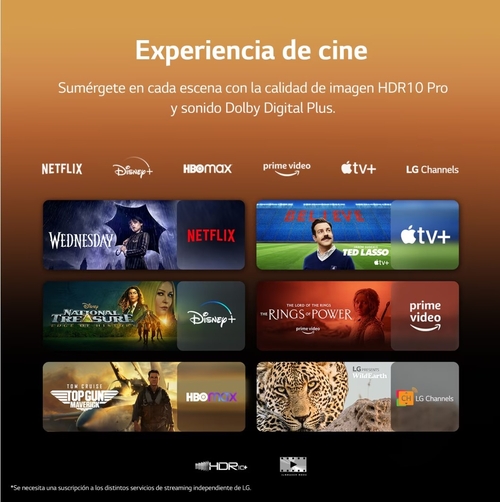 LG 65QNED826RE Negro - TV 65" HDR10 Smart TV