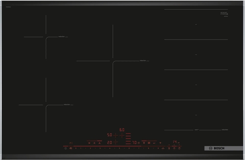 BOSCH PXV-875-DV1E Negro - Vitrocerámica de Inducción 80CM