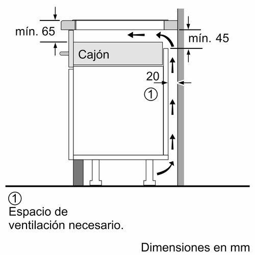 BOSCH PXJ-675-HC1E Negro - Vitrocerámica de Inducción 60CM